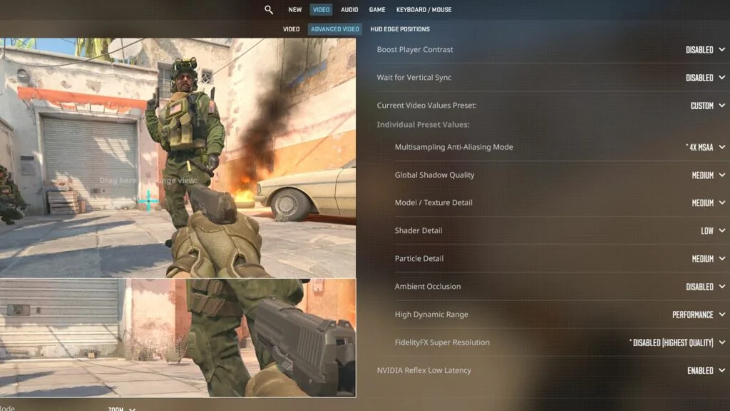 CS2 Settings