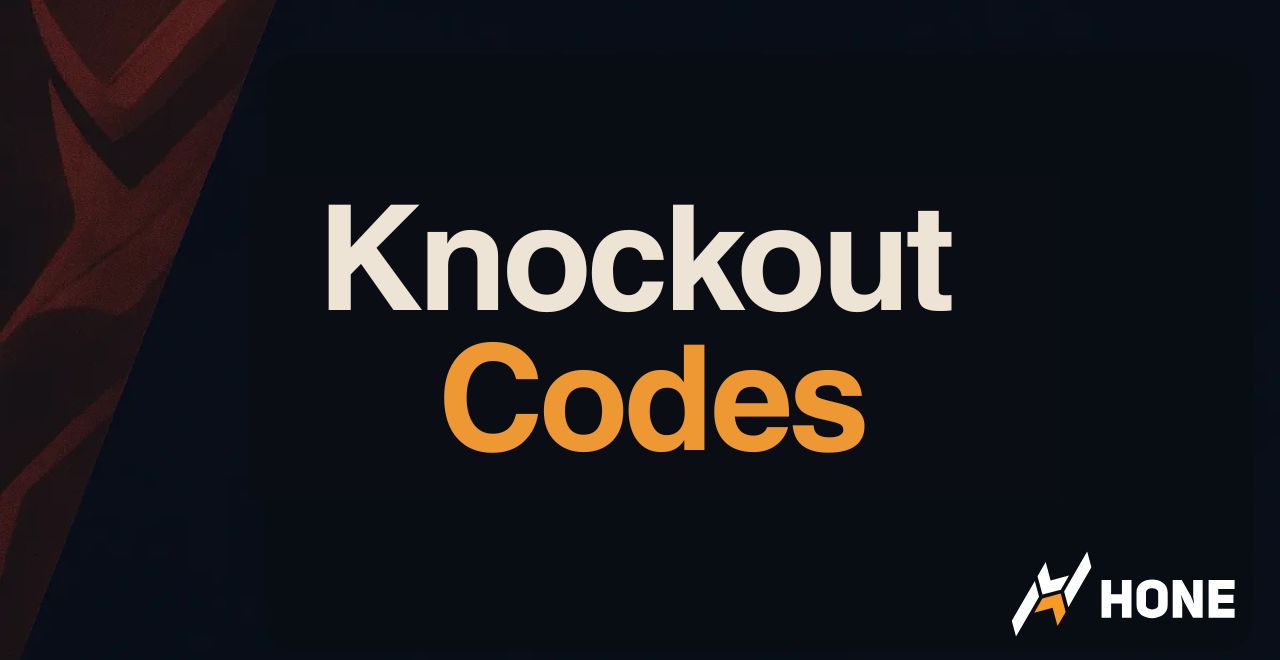 Knockout Codes - (April 2026)